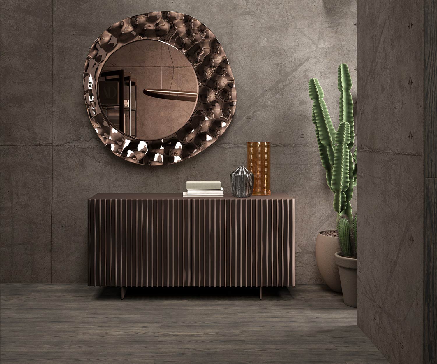 Ozzio Onda Sideboard Ozzio Onda Sideboard