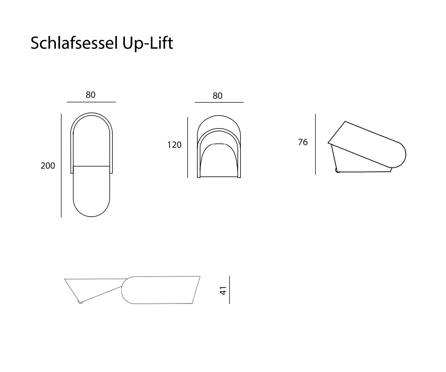 Esquisse de Prostoria Fauteuil relax design Up Lift Dimensions Tailles Esquisse de Prostoria Fauteuil relax design Up Lift Dimensions Tailles