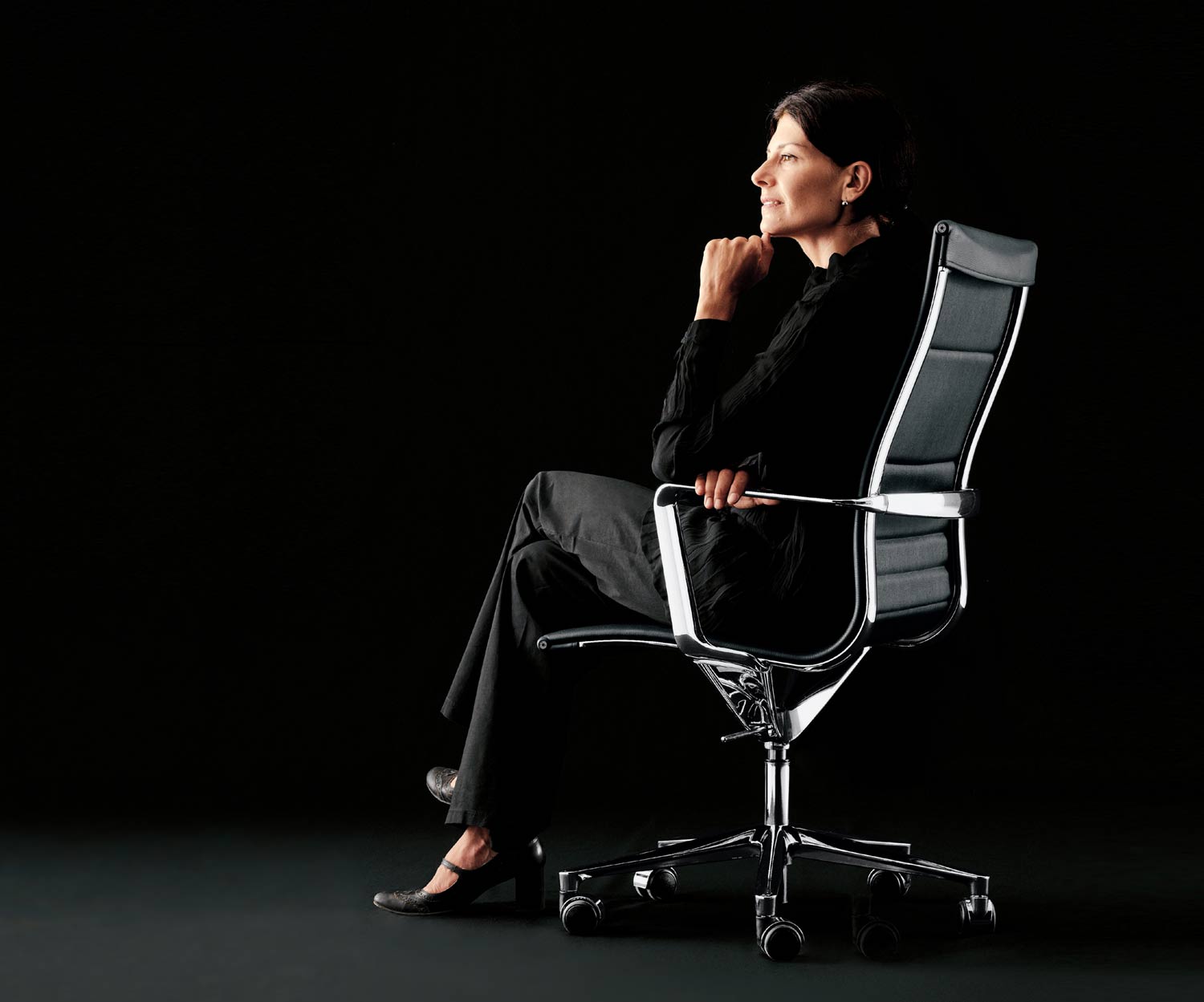 Chaise de bureau ergonomique design ICF Una Chair Management Chaise de bureau ergonomique design ICF Una Chair Management