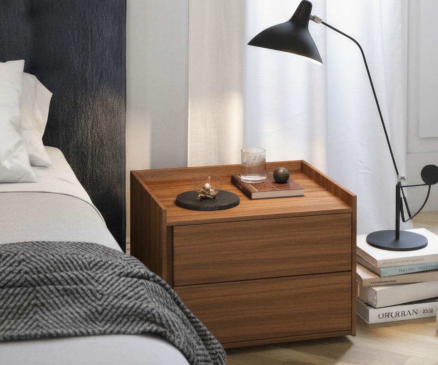 Novamobili Table de nuit Sly Novamobili Table de nuit Sly
