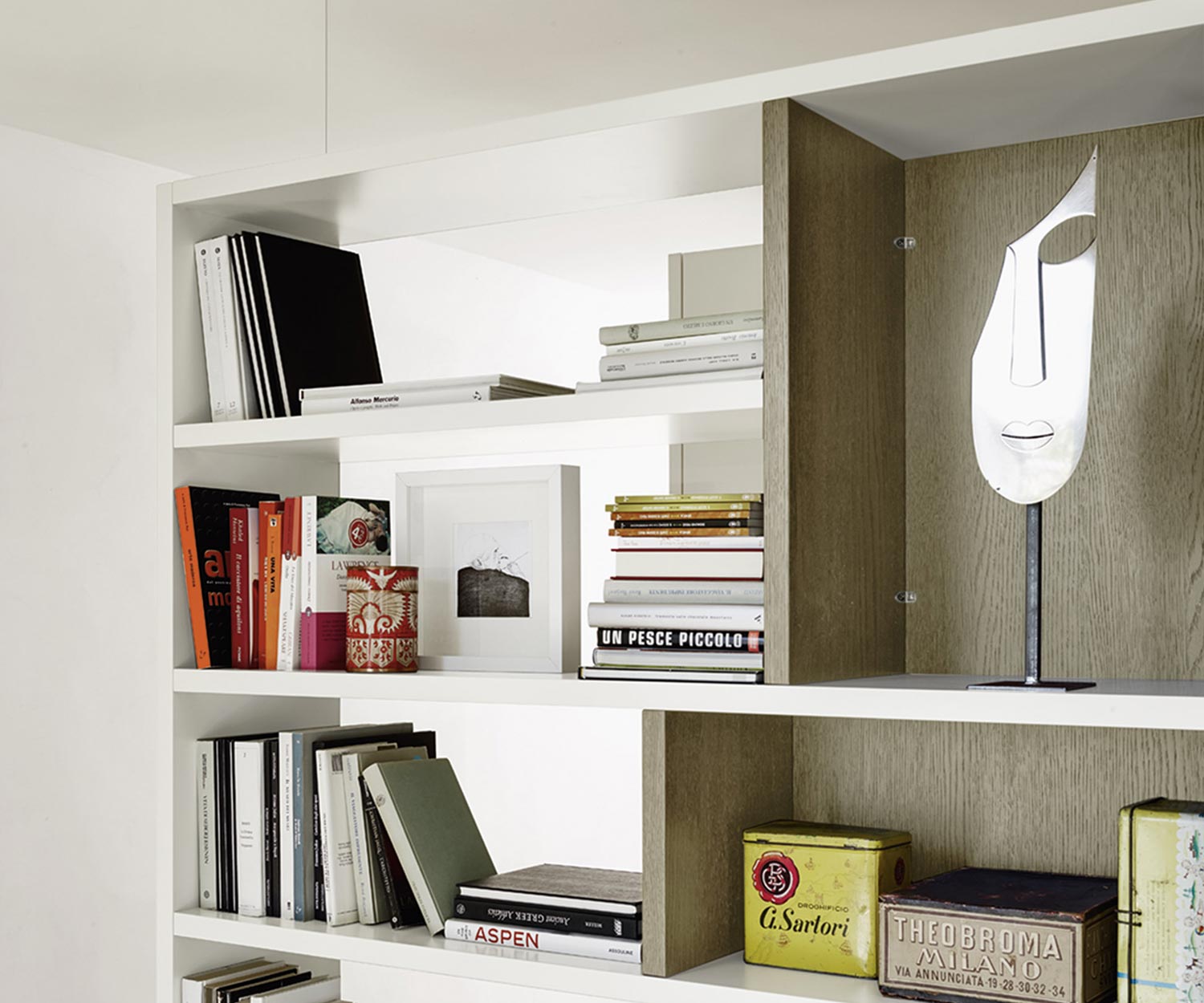 Exclusif Livitalia Design Séparation de pièce Bibliothèque C87