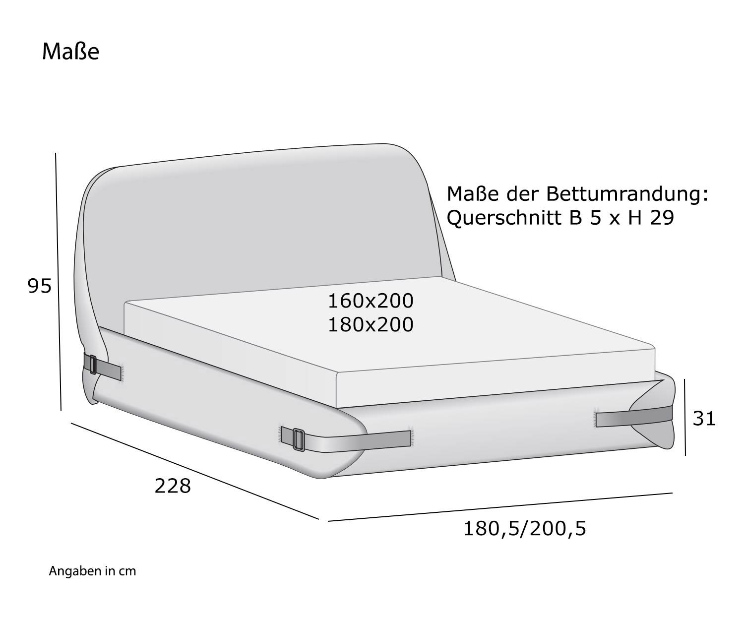 Designer Bed Tape de Novamobili Esquisse Dimensions Dimensions Designer Bed Tape de Novamobili Esquisse Dimensions Dimensions