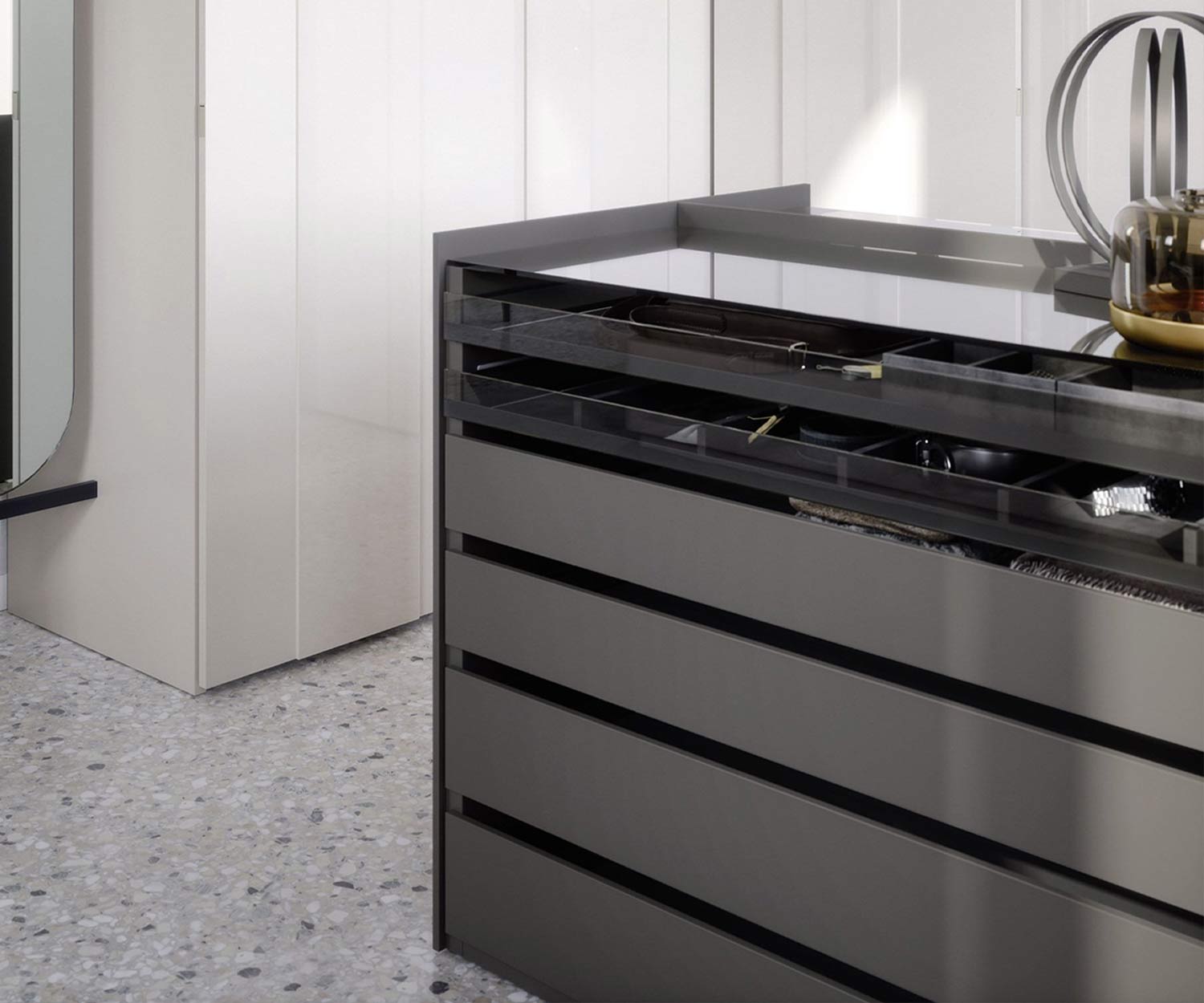 Novamobili Aristotele Armoire île