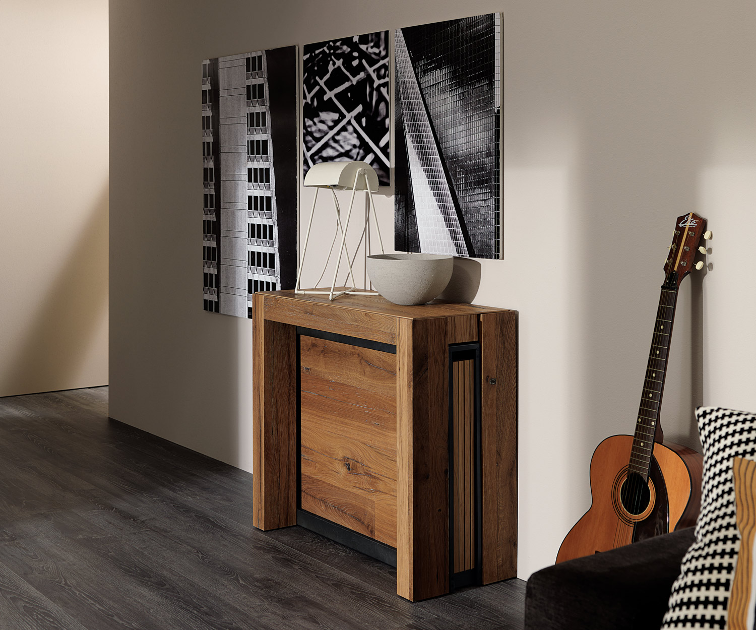 Ozzio Console A de haute qualité en partie extraite