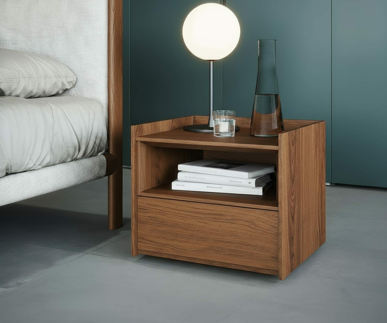 Novamobili Table de nuit Sly Novamobili Table de nuit Sly