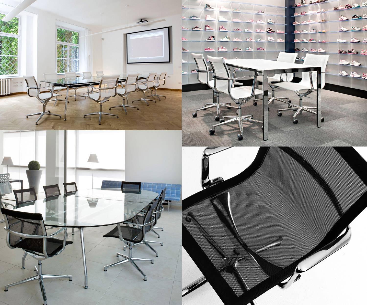 Chaise de bureau ergonomique design ICF Una Chair Management