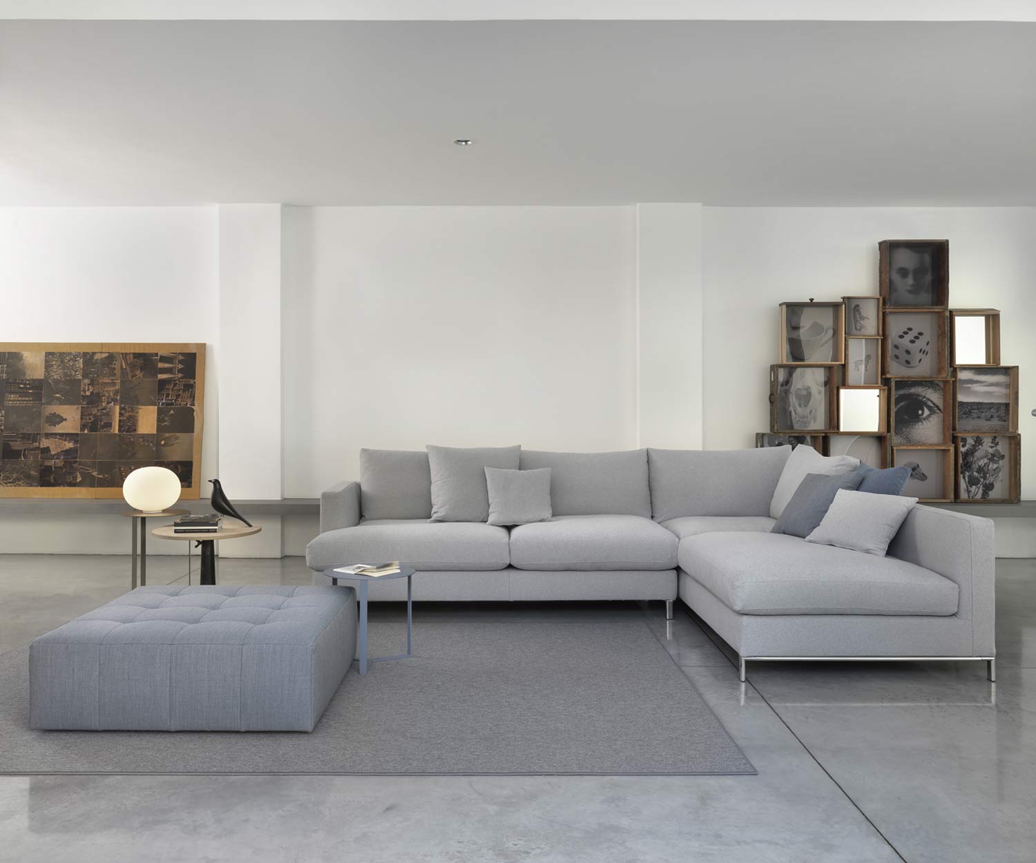 Design moderne Marelli Séparation de pièce Canapé Loft