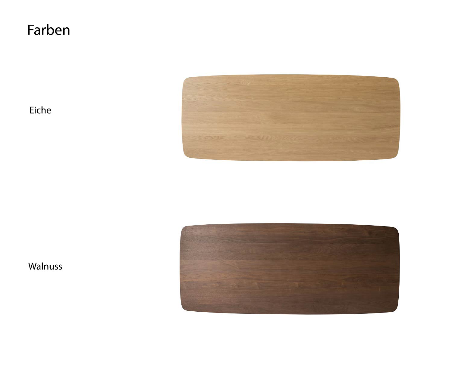 Conde House Kamuy Design Table à manger Couleurs chêne clair noyer Conde House Kamuy Design Table à manger Couleurs chêne clair noyer