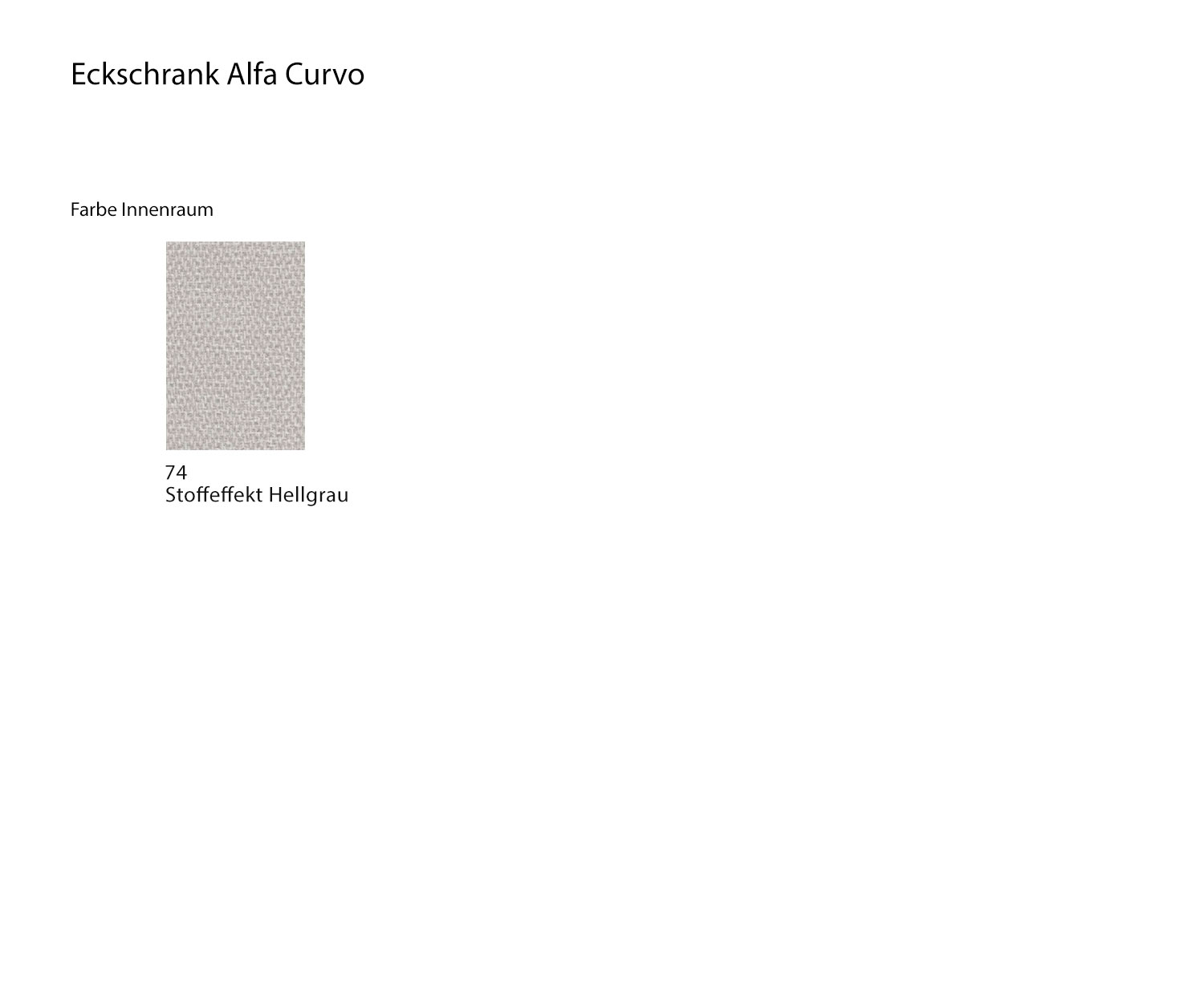 Alfa Curvo Peinture intérieure effet tissu gris clair
