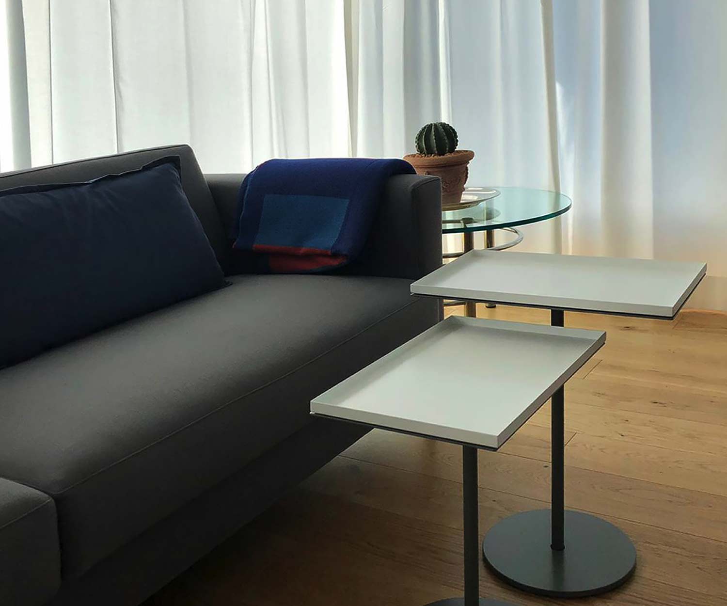 Design Luxe Table d'Appoint Ronde Design Luxe Table d'Appoint Ronde