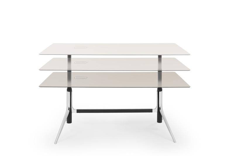 ICF NoTable bureau design r&eacute;glable en hauteur