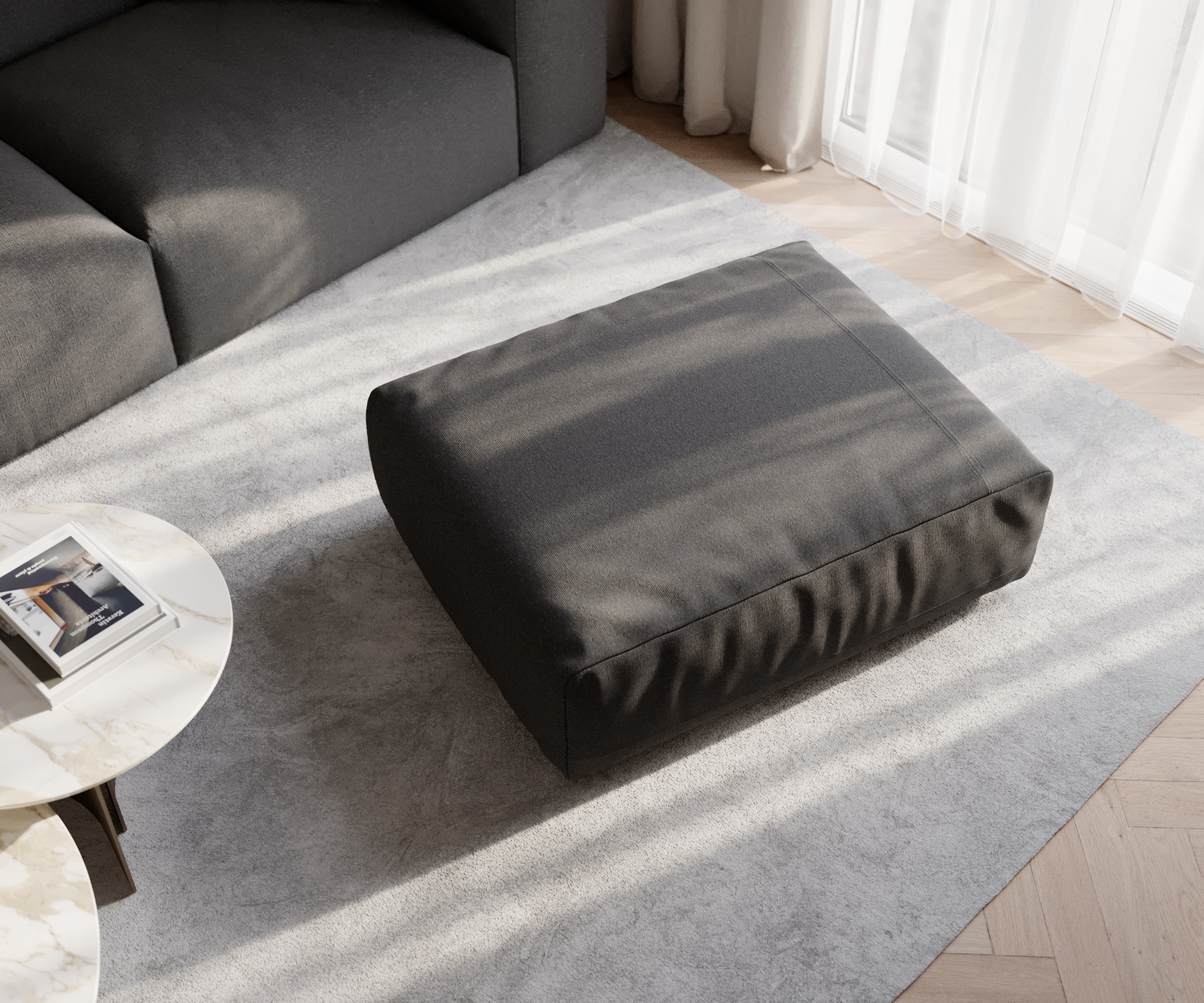 Tabouret Cloud Image émotionnelle latérale