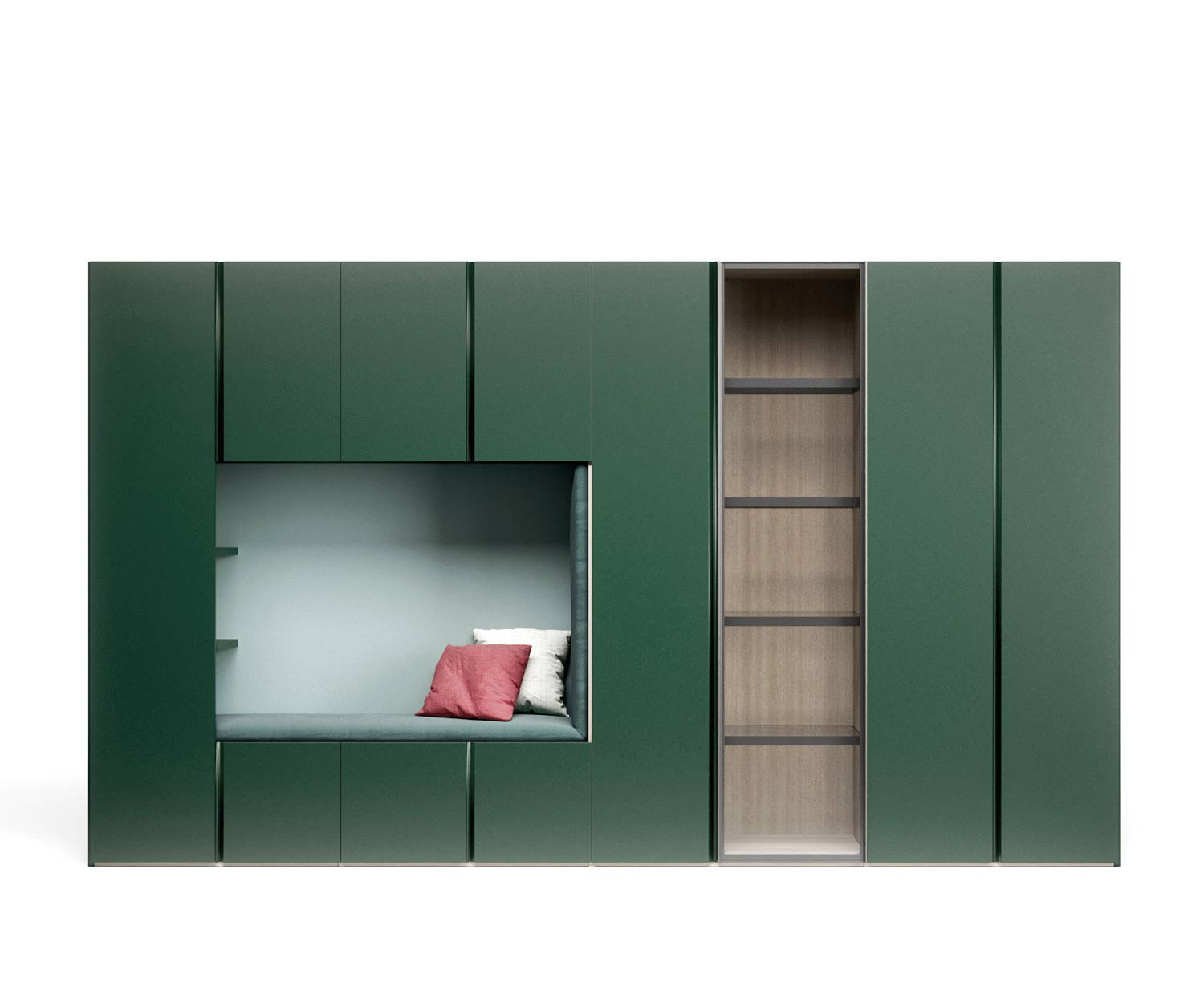 Exclusif Novamobili Gola Design Armoire avec banquette Exclusif Novamobili Gola Design Armoire avec banc