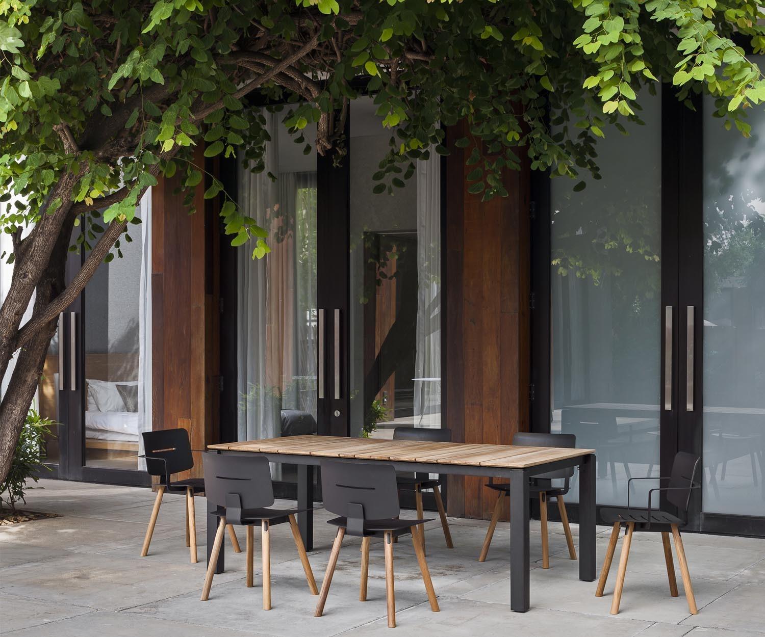 Meubles de jardin Oasiq Coco Aluminium Teck