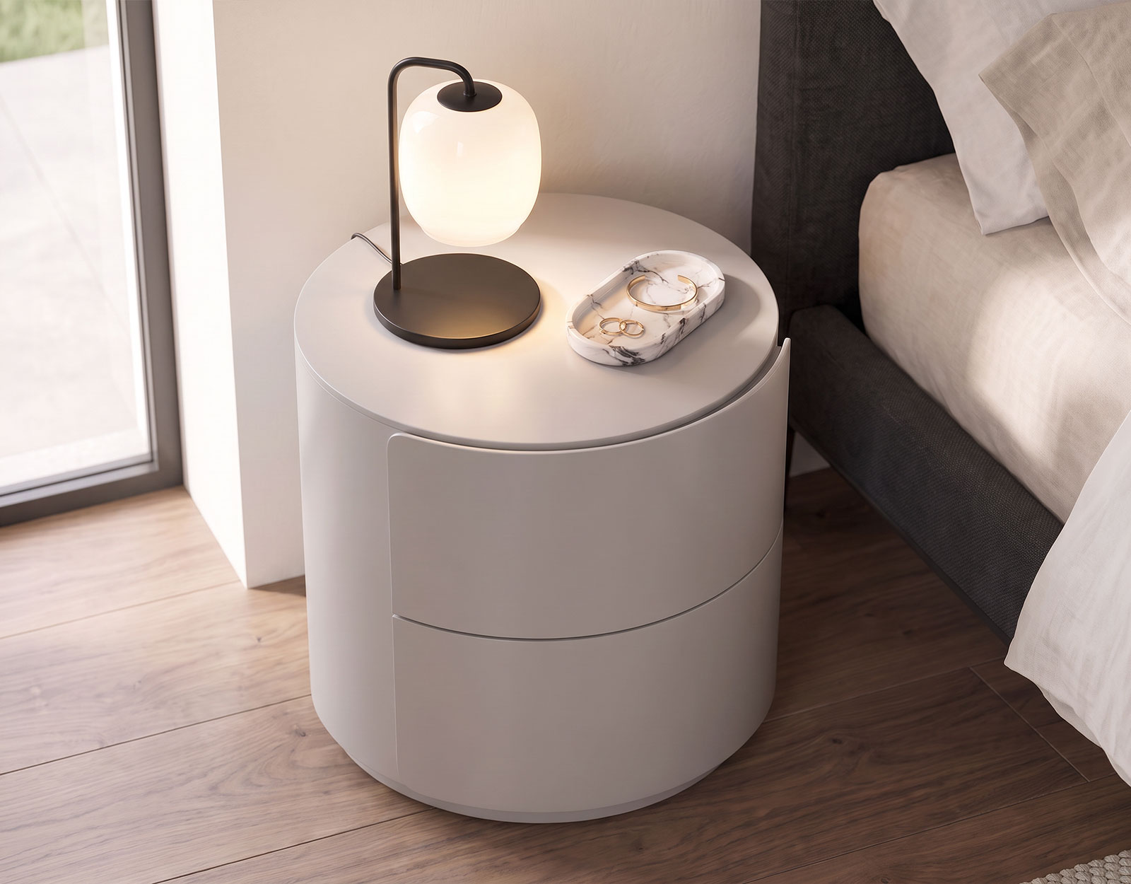 Table de chevet Livitalia Rondo