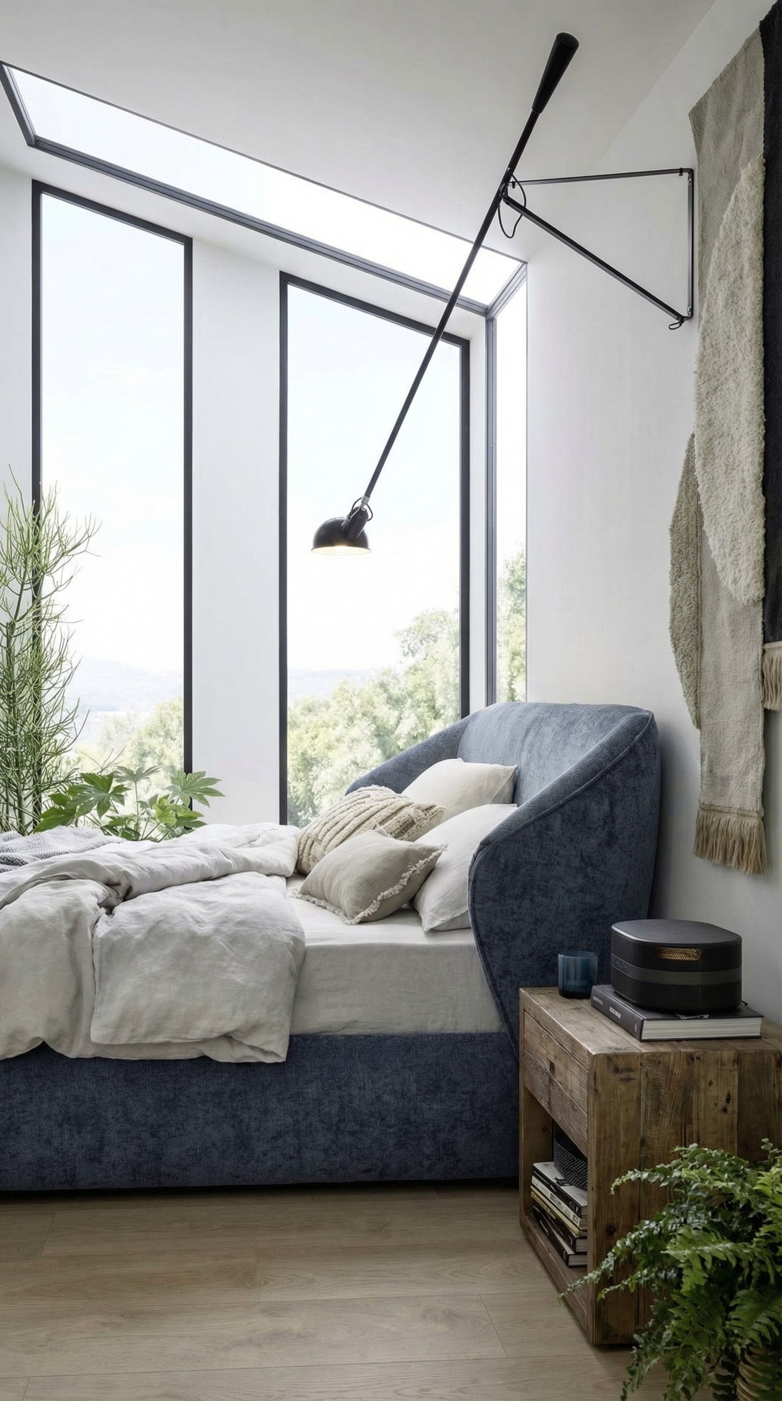 Novamobili Polsterbett Hide avec tête de lit ergonomique Novamobili Polsterbett Hide avec tête de lit ergonomique