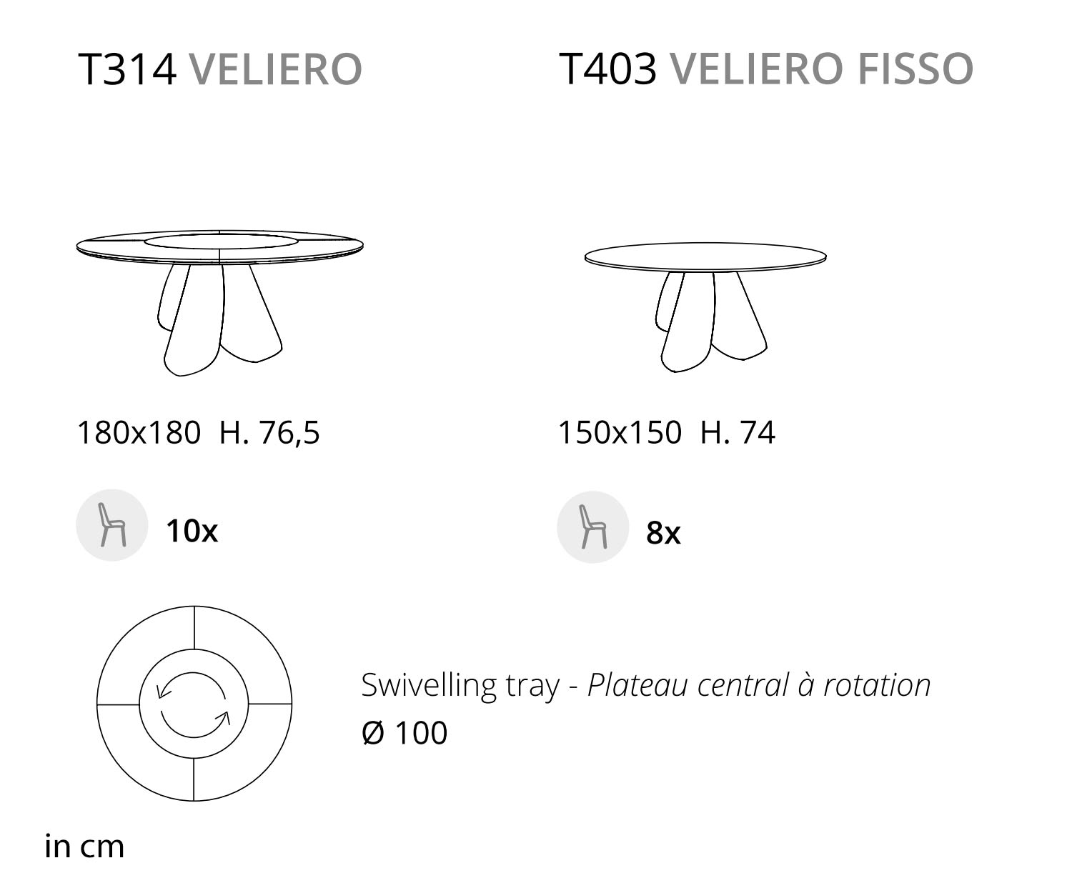 Ozzio Veliero T314 Design Table de salle à manger ronde Chêne Naturel Céramique Ozzio Veliero T314 Design Table de salle à manger ronde Chêne Naturel Céramique