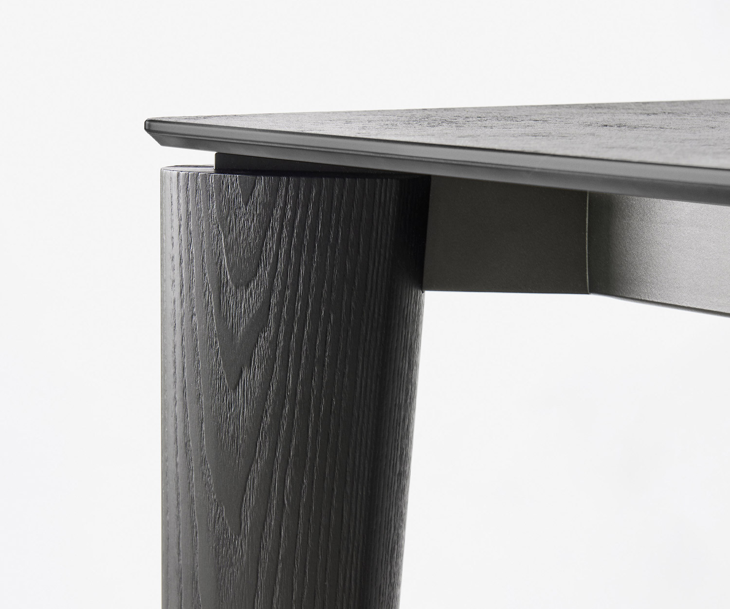 Exclusif Livitalia Design Table de salle à manger Desco extensible Chêne Carbone Bois Exclusif Livitalia Design Table de salle à manger Desco extensible Chêne Carbone Bois