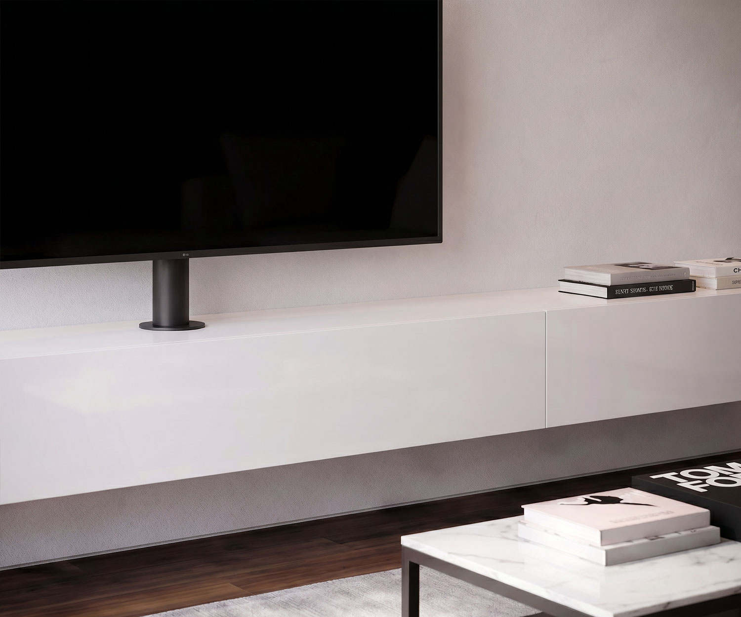 Meuble bas Livitalia Vesa avec support TV Meuble bas Livitalia Vesa avec support TV