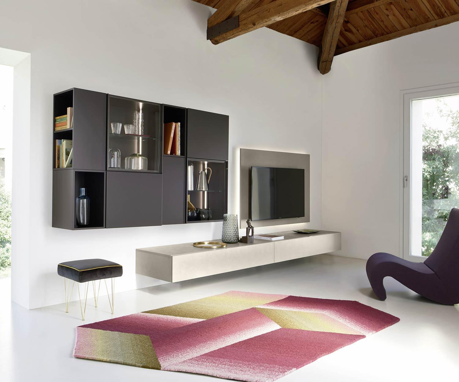 Paroi murale C39 pour salon