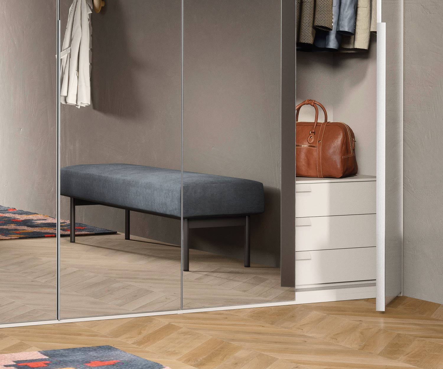 Novamobili Accessoires pour penderie Armadi 3 tiroirs Novamobili Accessoires pour penderie Armadi 3 tiroirs
