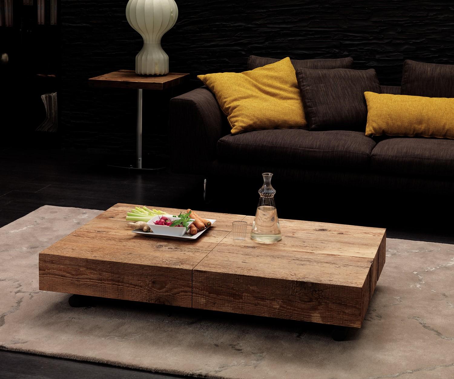 Table basse Ozzio Vintage Box Nature