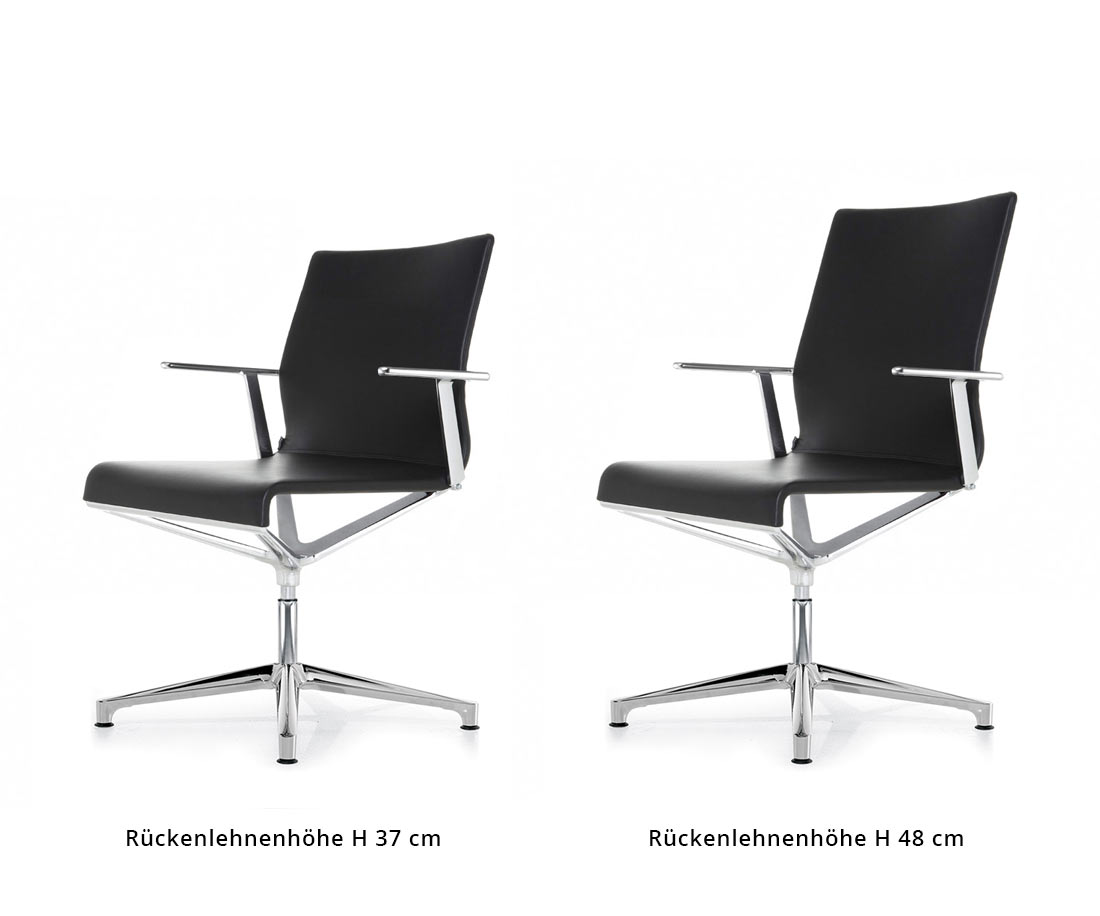 ICF Stick ETK Design Chair avec deux hauteurs de dossier ICF Stick ETK Design Chair avec deux hauteurs de dossier
