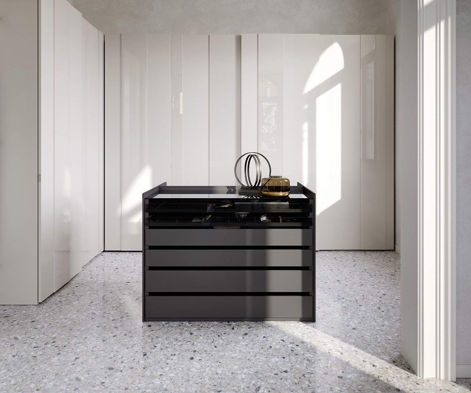 Novamobili Aristotele Armoire île Novamobili Aristotele Armoire île