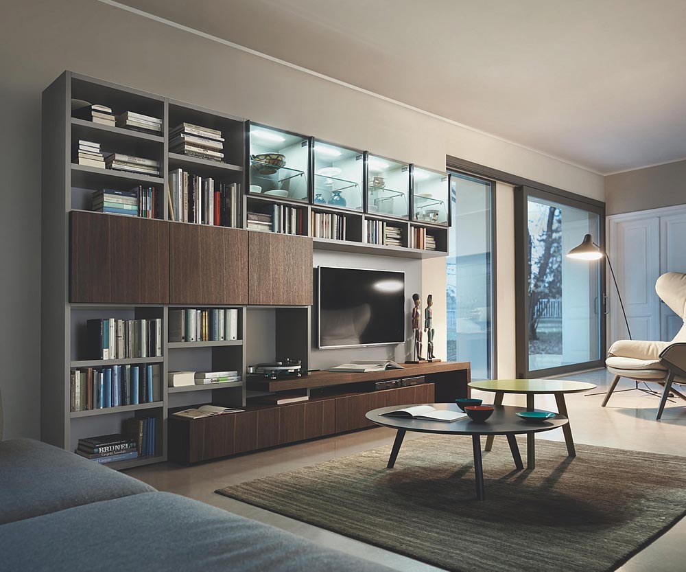 Buffet TV design en bois pour les grands téléviseurs Buffet TV design en bois pour les grands téléviseurs