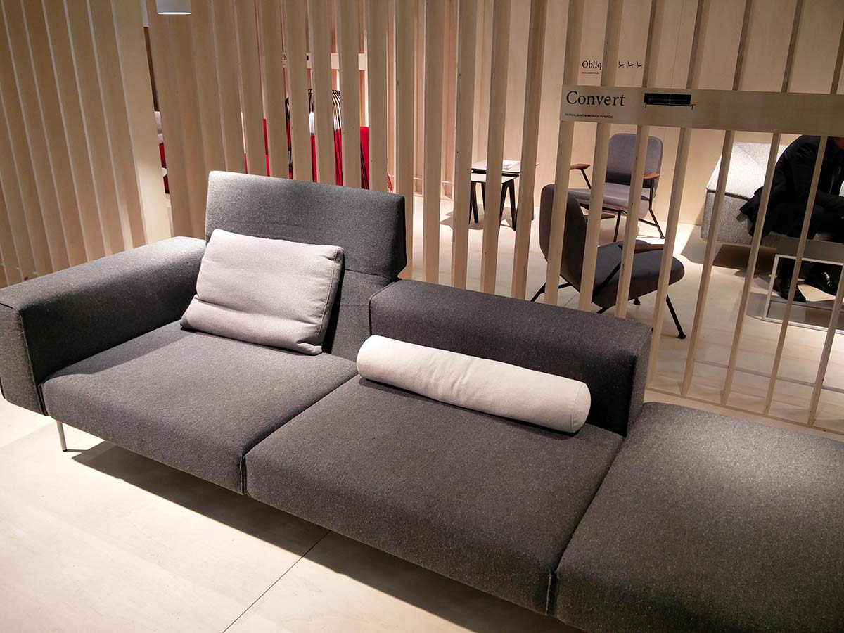 Canap&eacute; modulaire Prostoria Convert &agrave; l'IMM 2016