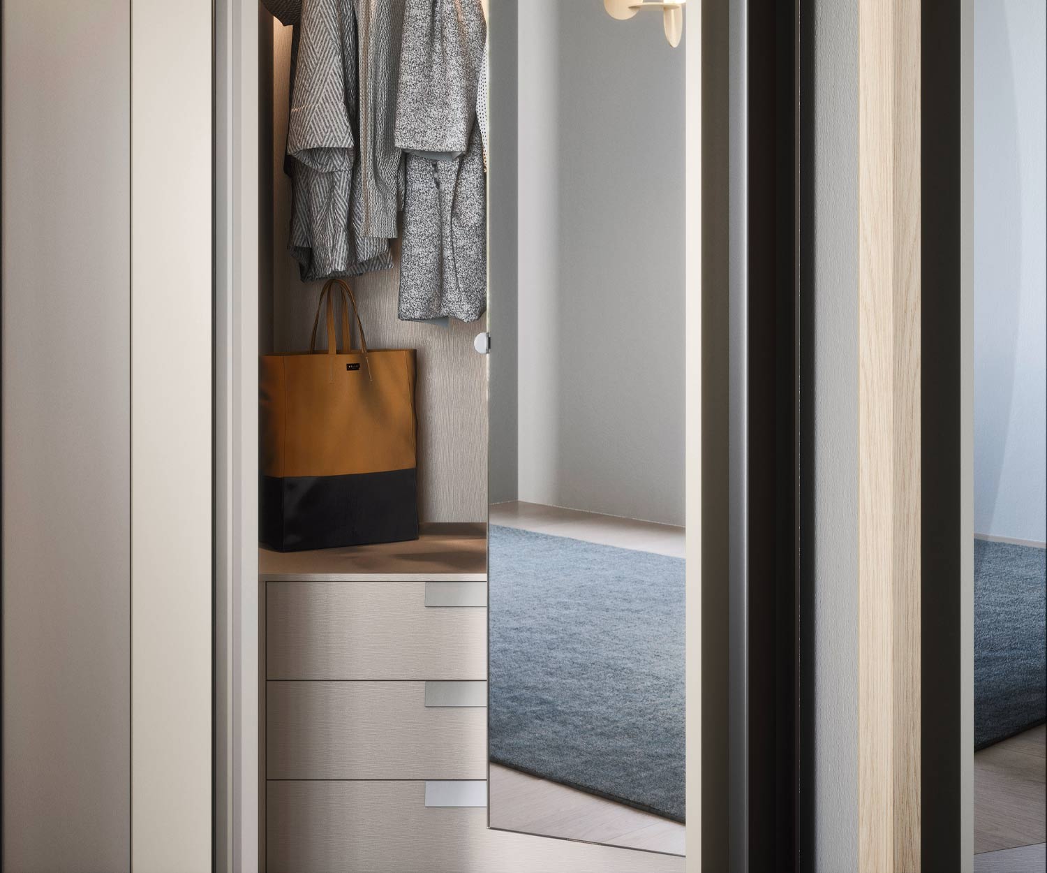 Novamobili Accessoires pour penderie Armadi 3 tiroirs Novamobili Accessoires pour penderie Armadi 3 tiroirs