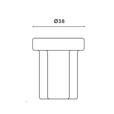 Beistelltisch D 38 cm