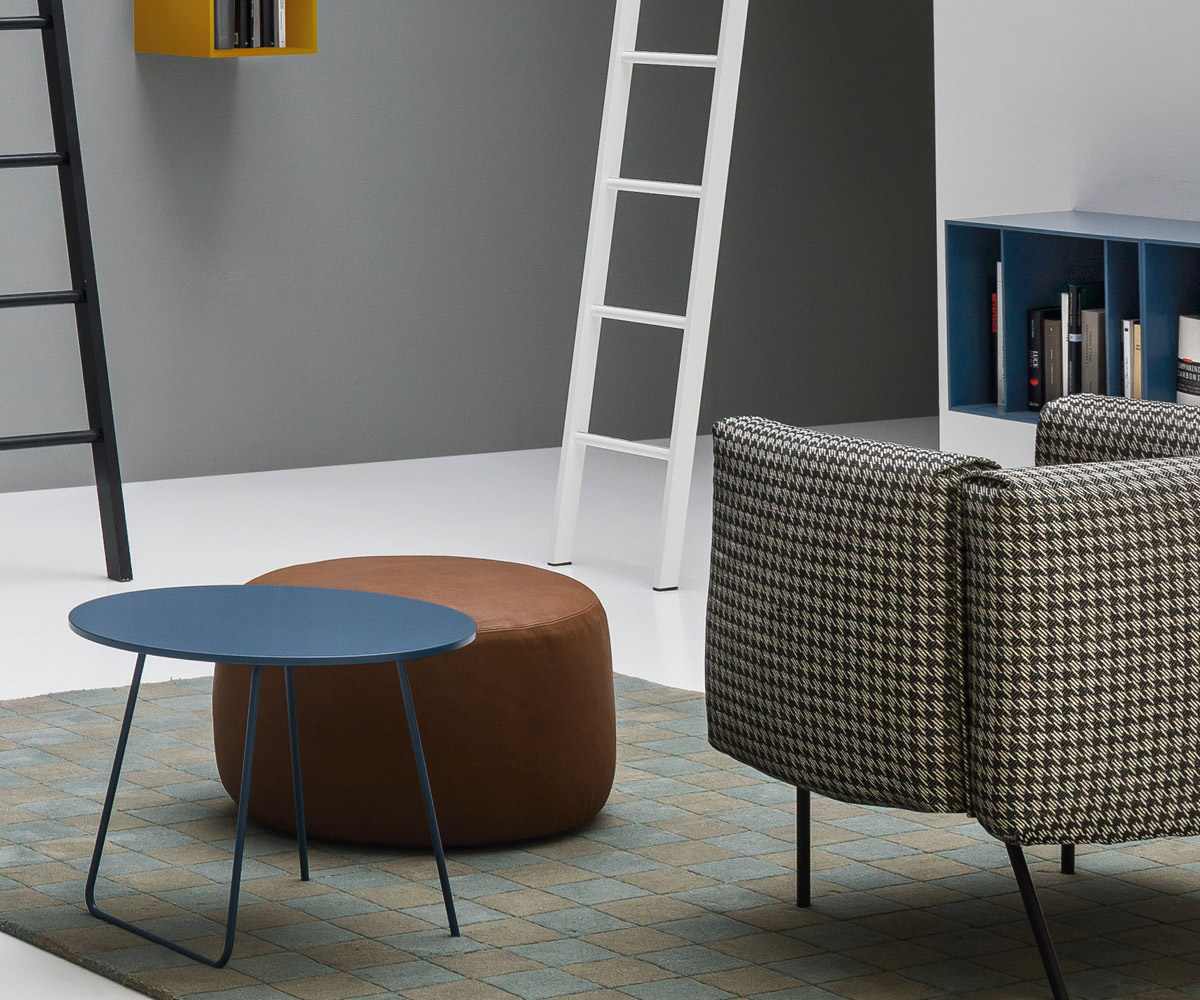 Table basse Orbis de haute qualité Novamobili Noir mat