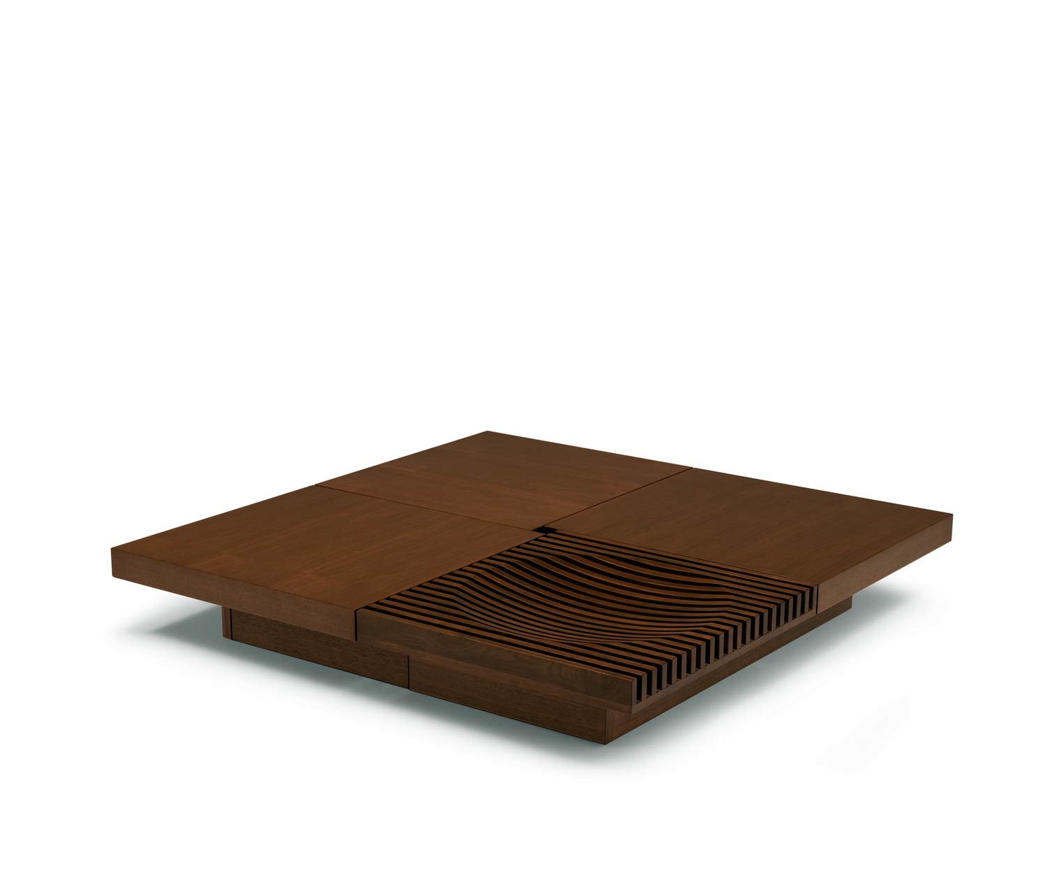 Conde House Barringer Table basse design avec bol ou bac de rangement