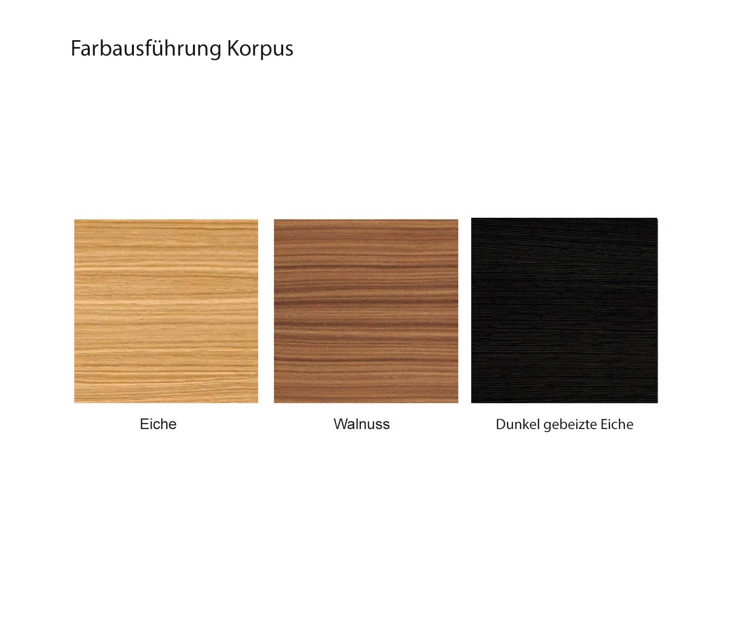 Design TV Design Lowboard Malmö Bois plaqué Chêne Noyer Noyer clair teinté foncé