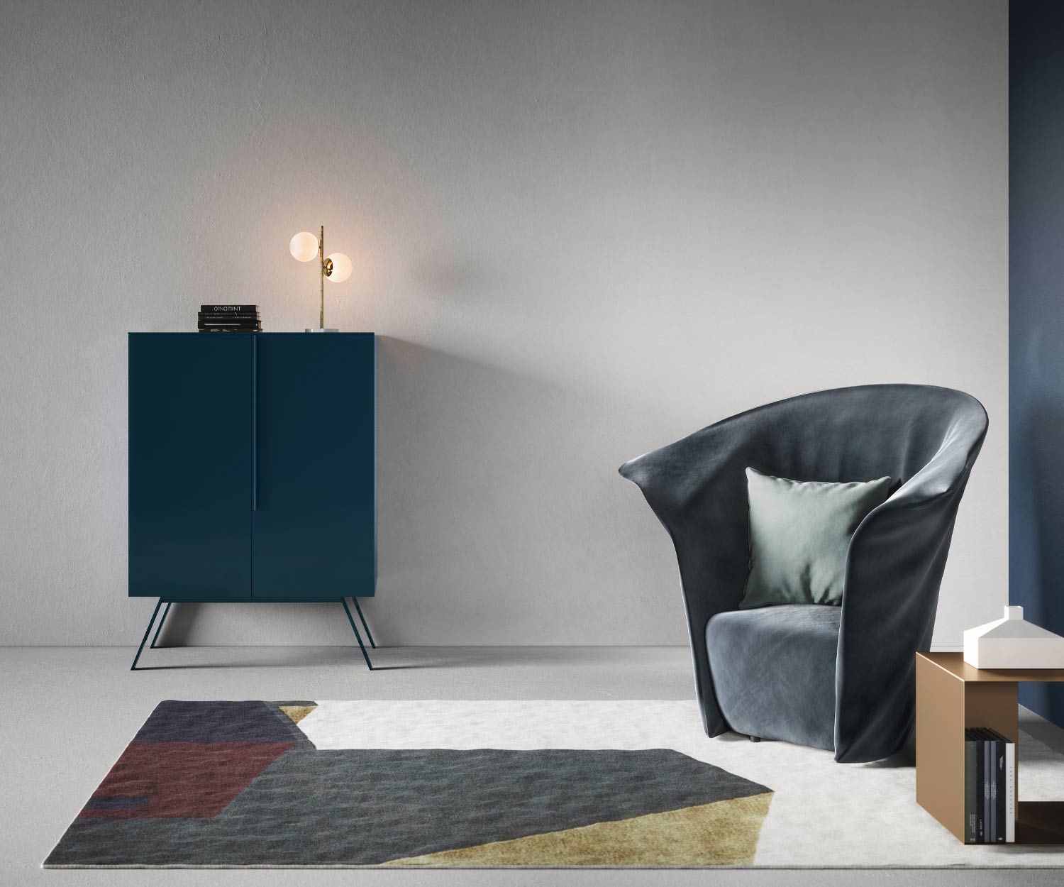 Exclusif Novamobili Design Highboard Cleo