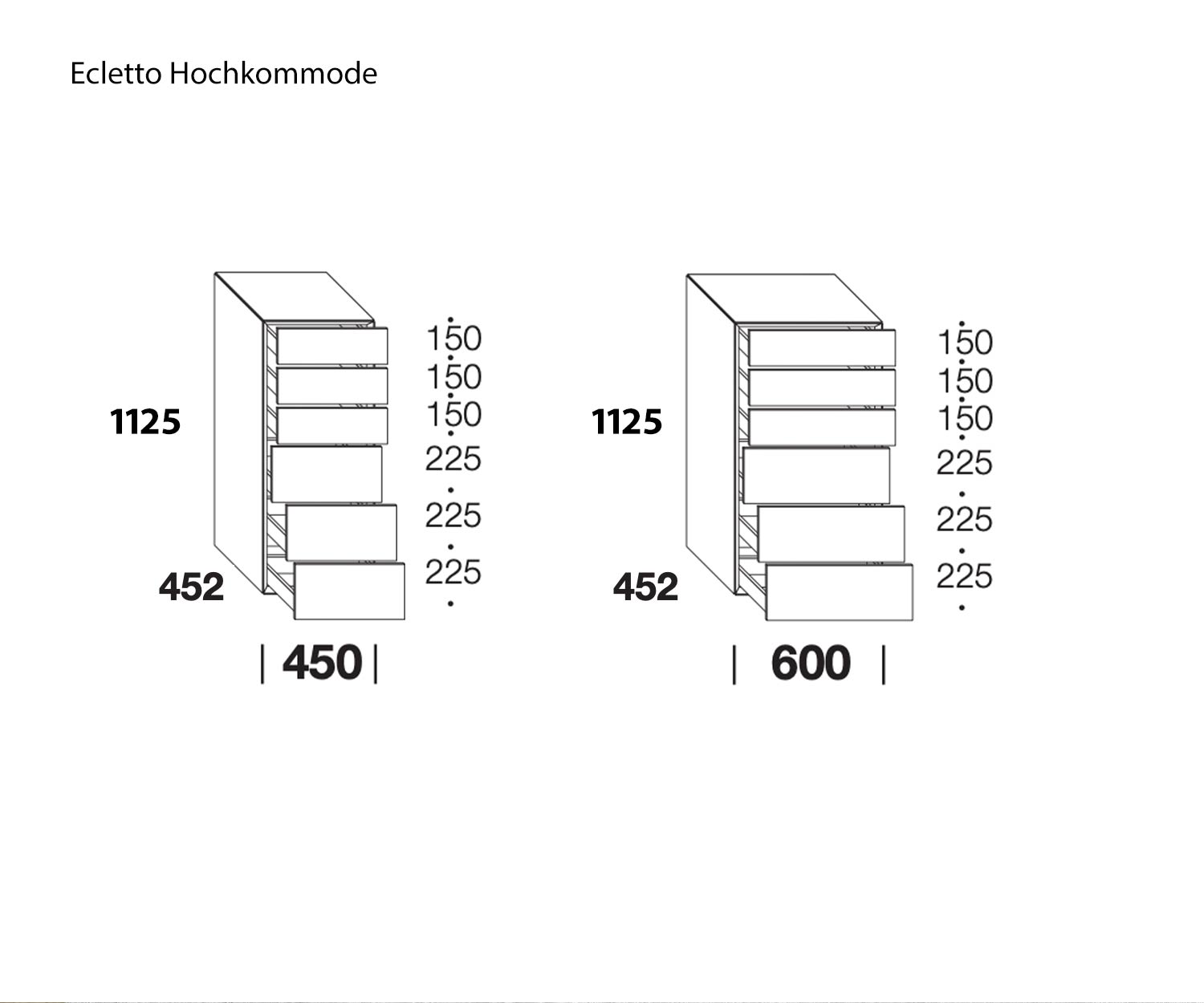 Commode haute Livitalia Esquisse Dimensions Tailles Commode haute Livitalia Esquisse Dimensions Tailles