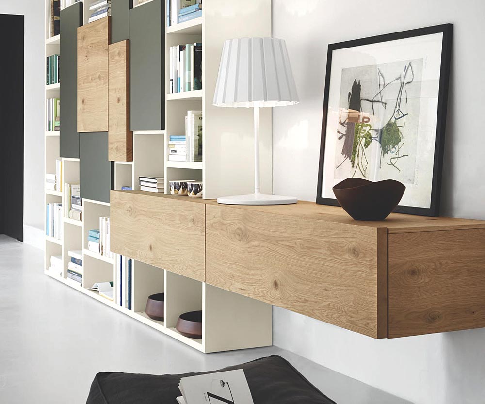 Buffet design en bois flottant Buffet design en bois flottant