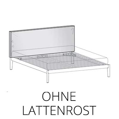 ohne Lattenrost