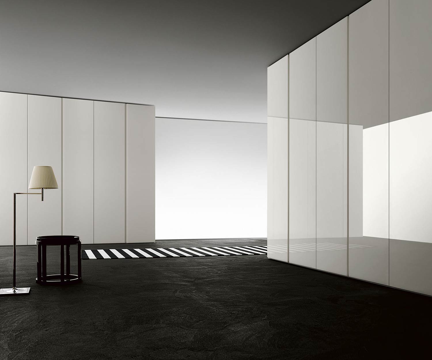 Exclusif Livitalia Armoire design Breccia blanc brillant Exclusif Livitalia Armoire design Breccia blanc brillant