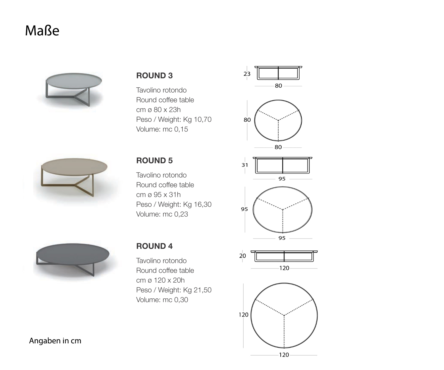 MEME Design Round Table basse Dimensions Dimensions Esquisse Tailles MEME Design Round Table basse Dimensions Dimensions Esquisse Tailles