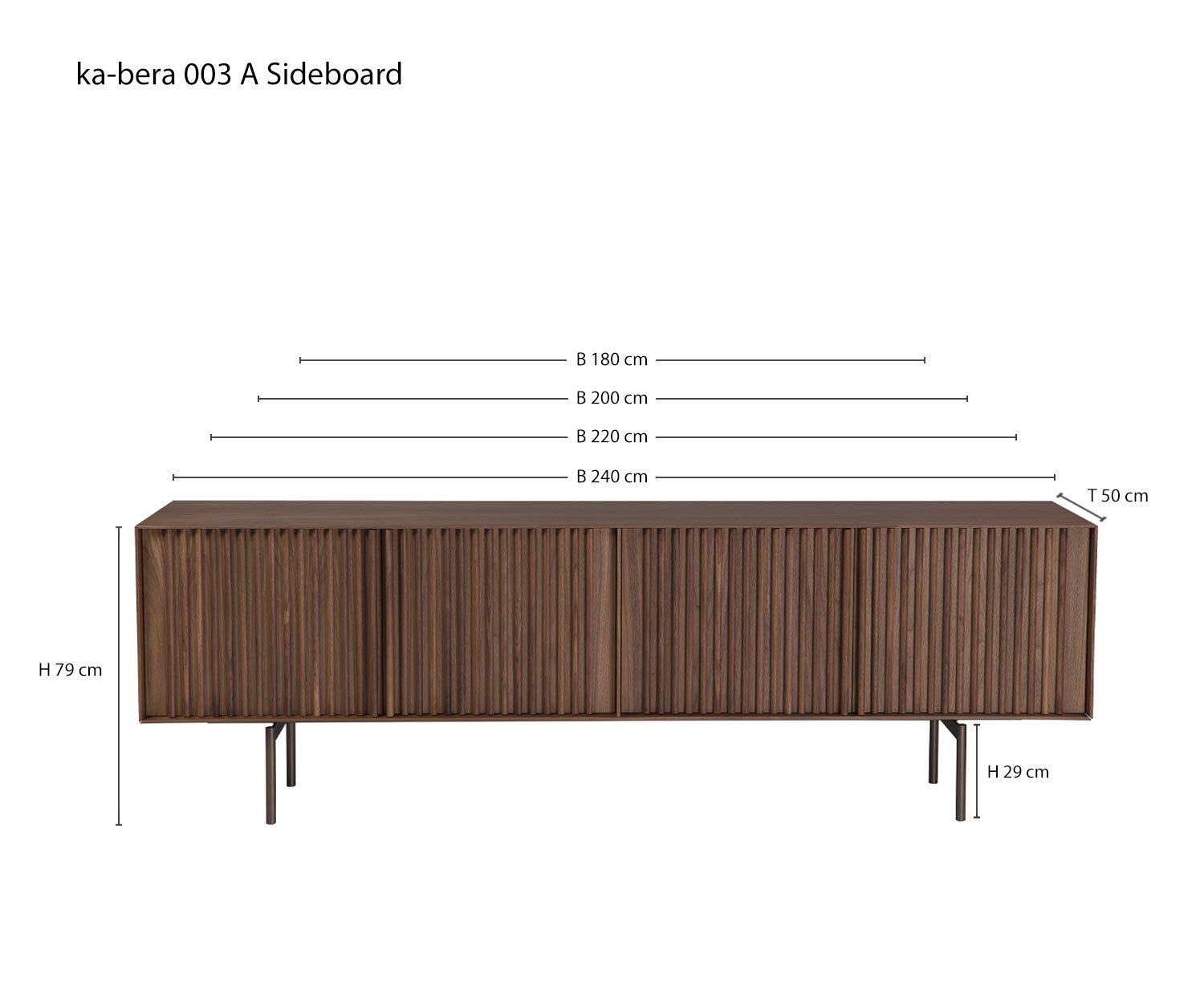 Designer Buffet ka bera 003 A de al2 Esquisse Dimensions Tailles Designer Buffet ka bera 003 A de al2 Esquisse Dimensions Tailles