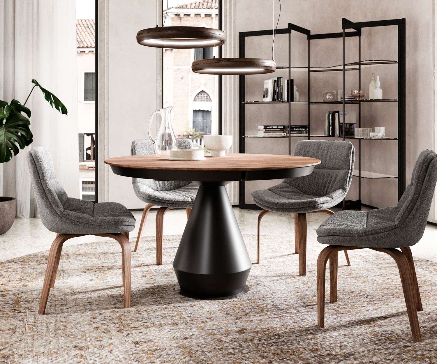 Ozzio LYcos T203 Pied de table