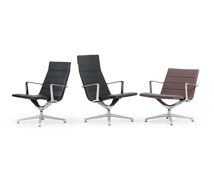 ICF Valea Lounge Chaise design avec trois hauteurs de dossier ICF Valea Lounge Chaise design avec trois hauteurs de dossier