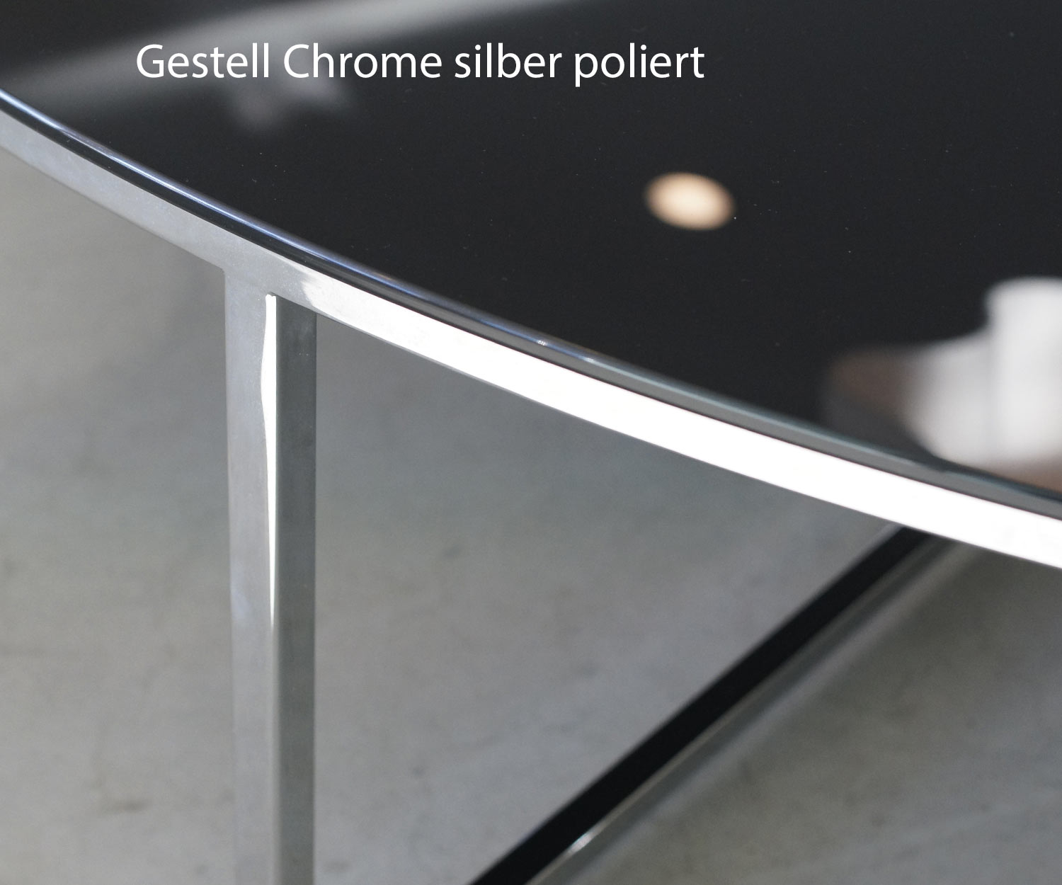 Giulio Marelli Table basse Frame Argent Chrome Giulio Marelli Table basse Frame Argent Chrome
