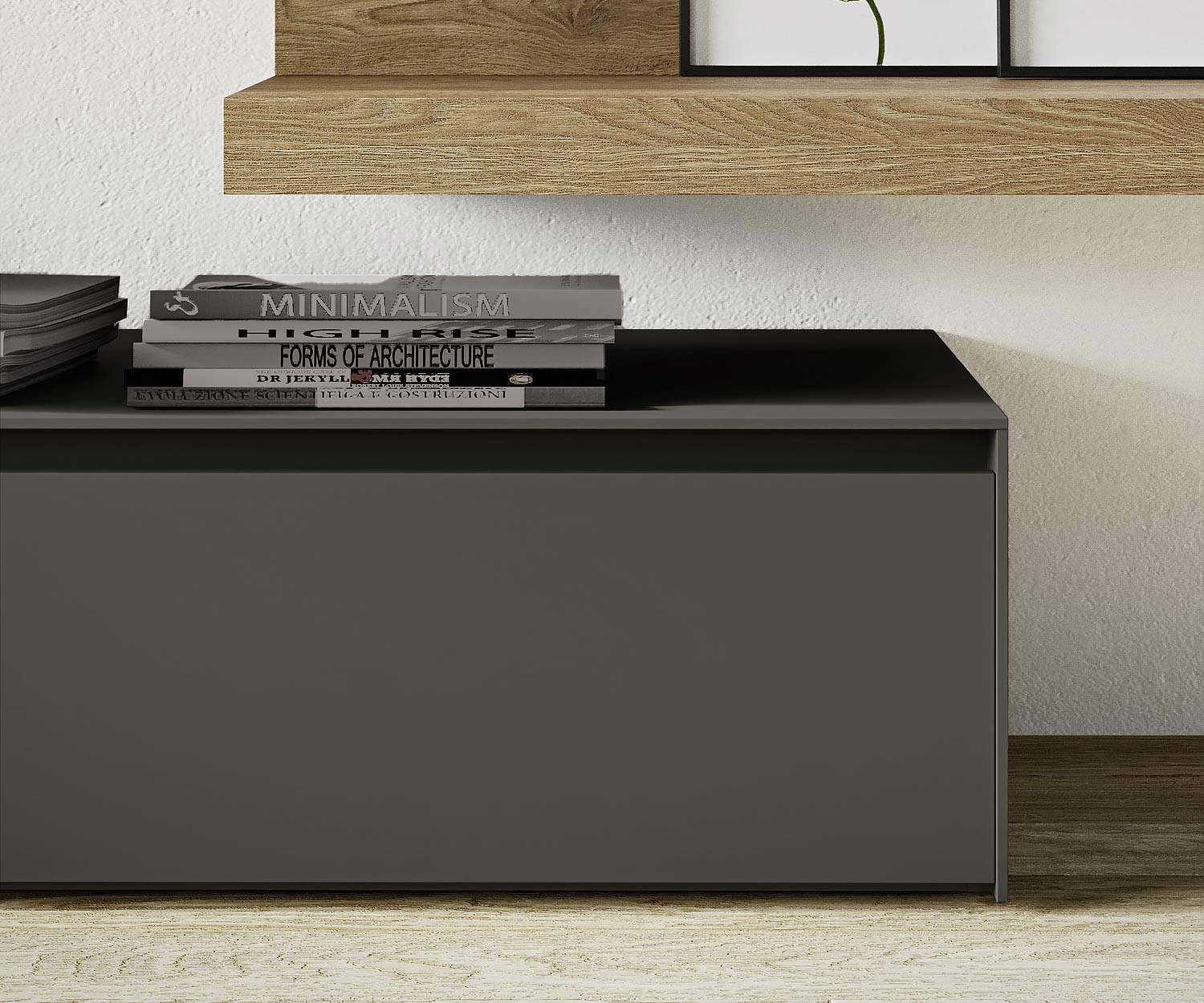 Reverse Design 240 Table basse murale Blanc Mat Reverse Design 240 Table basse murale Blanc Mat