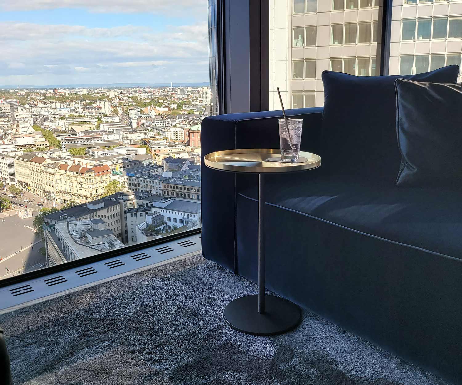 Design Luxe Table d'Appoint Ronde