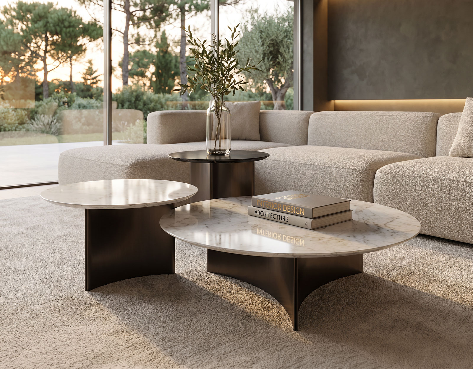 Livitalia Couchtisch Fiocco Livitalia Couchtisch Fiocco