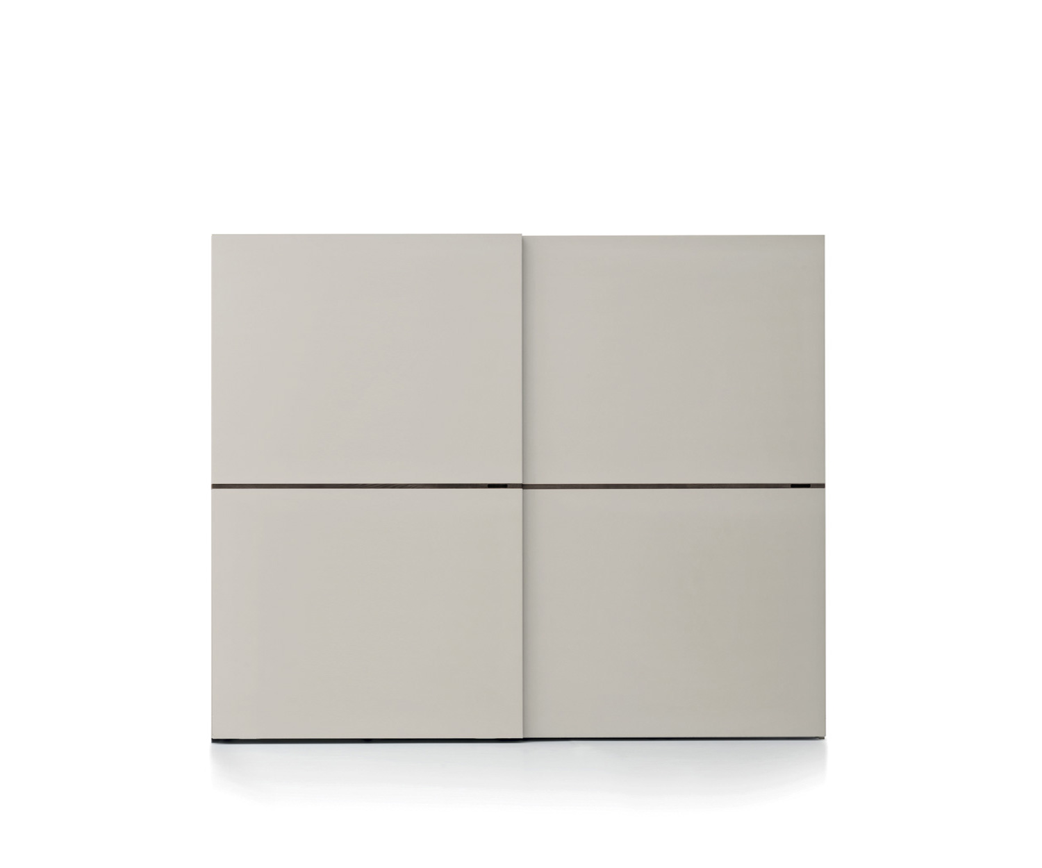 250 cm Armoire design Middle avec portes coulissantes en beige mat 250 cm Armoire design Middle avec portes coulissantes en beige mat