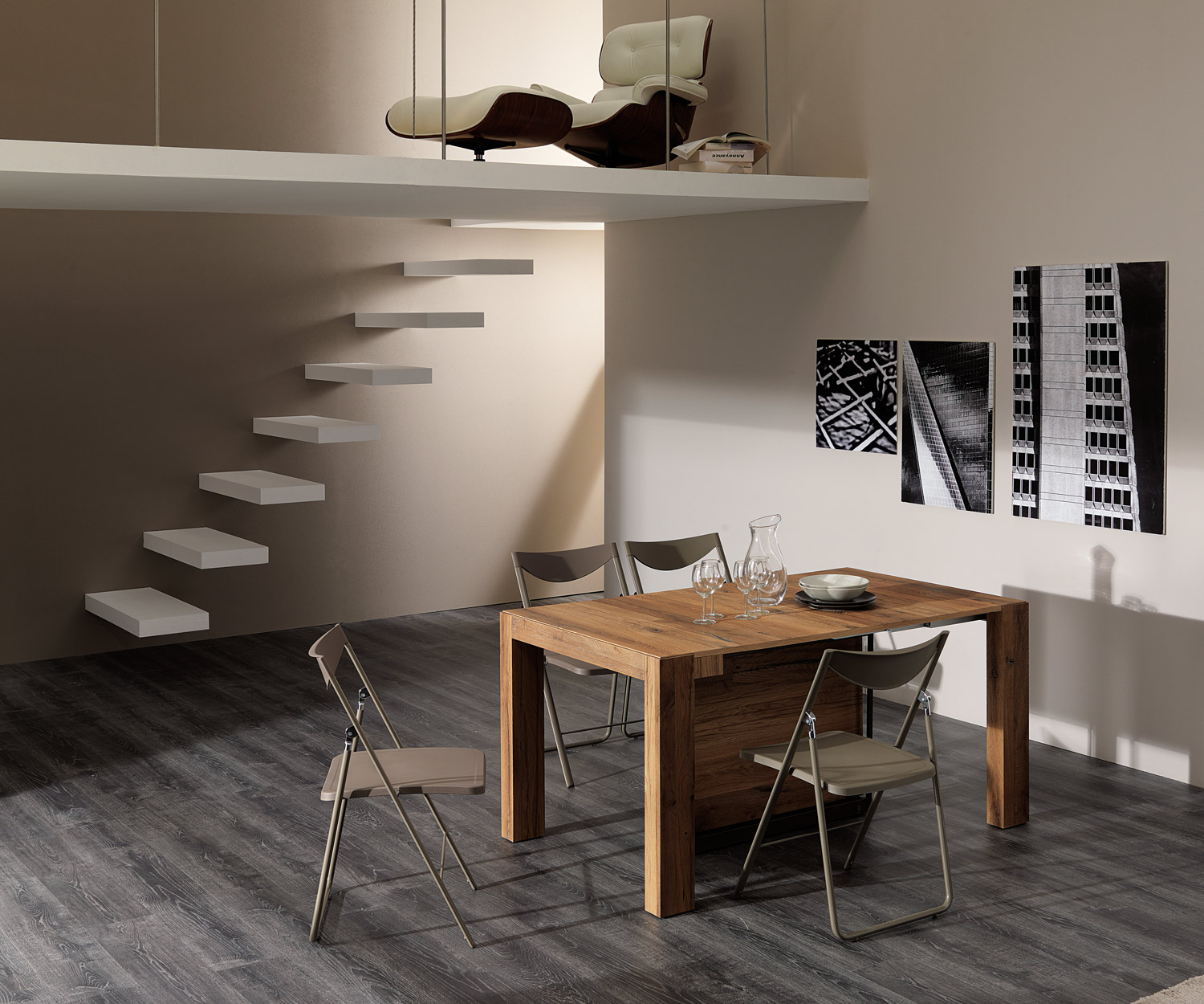 Ozzio Console A de haute qualité en partie extraite
